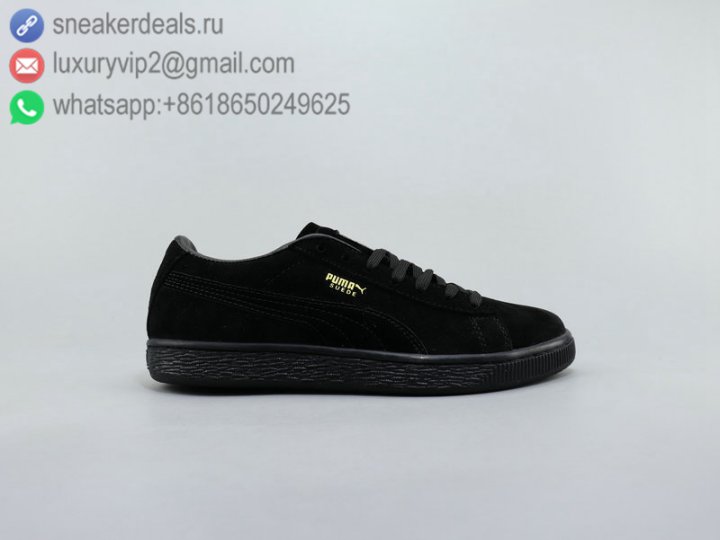 Puma Suede Classic CRFTD Unisex Skate Shoes All Black Size 36-44